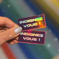 STICKERS - INDIGNEZ-VOUS