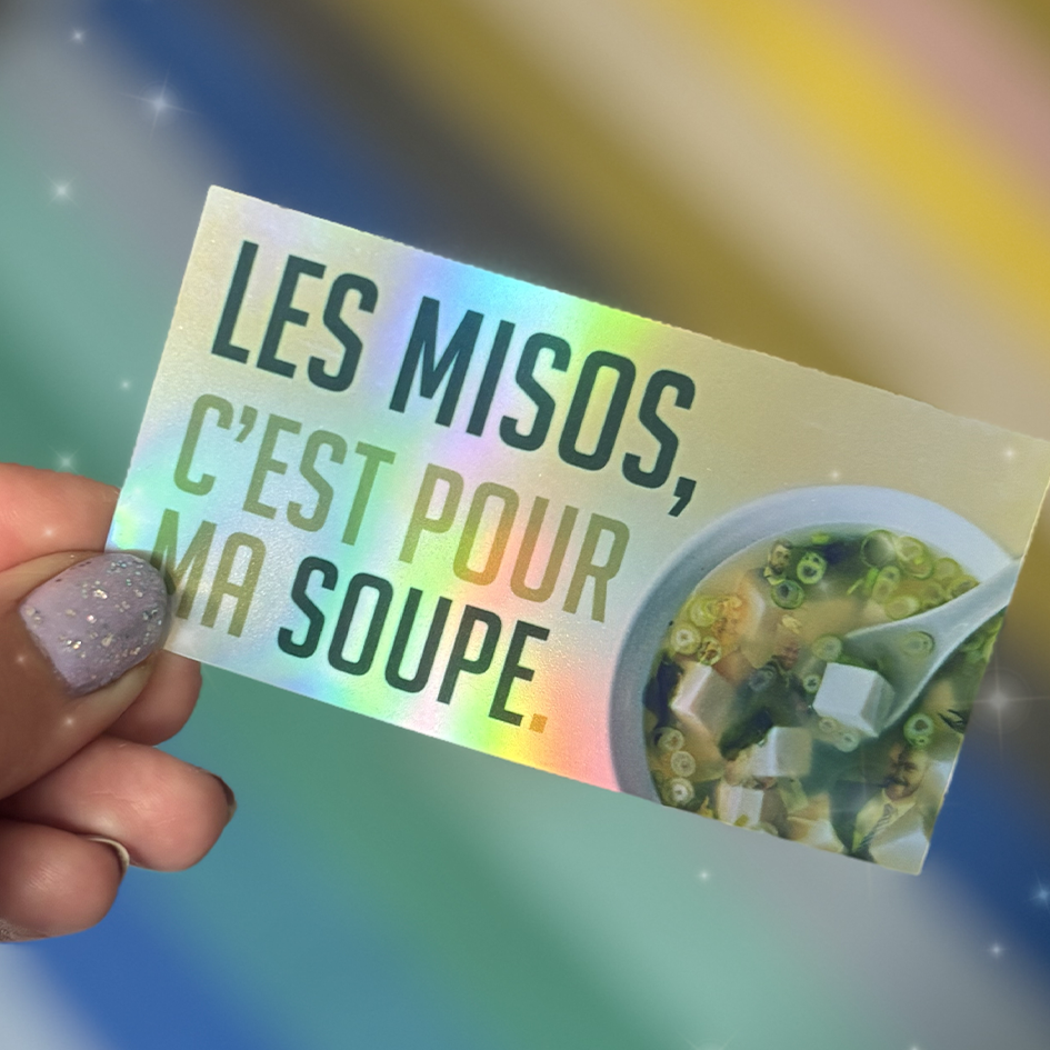 STICKERS - Miso dans ma soupe