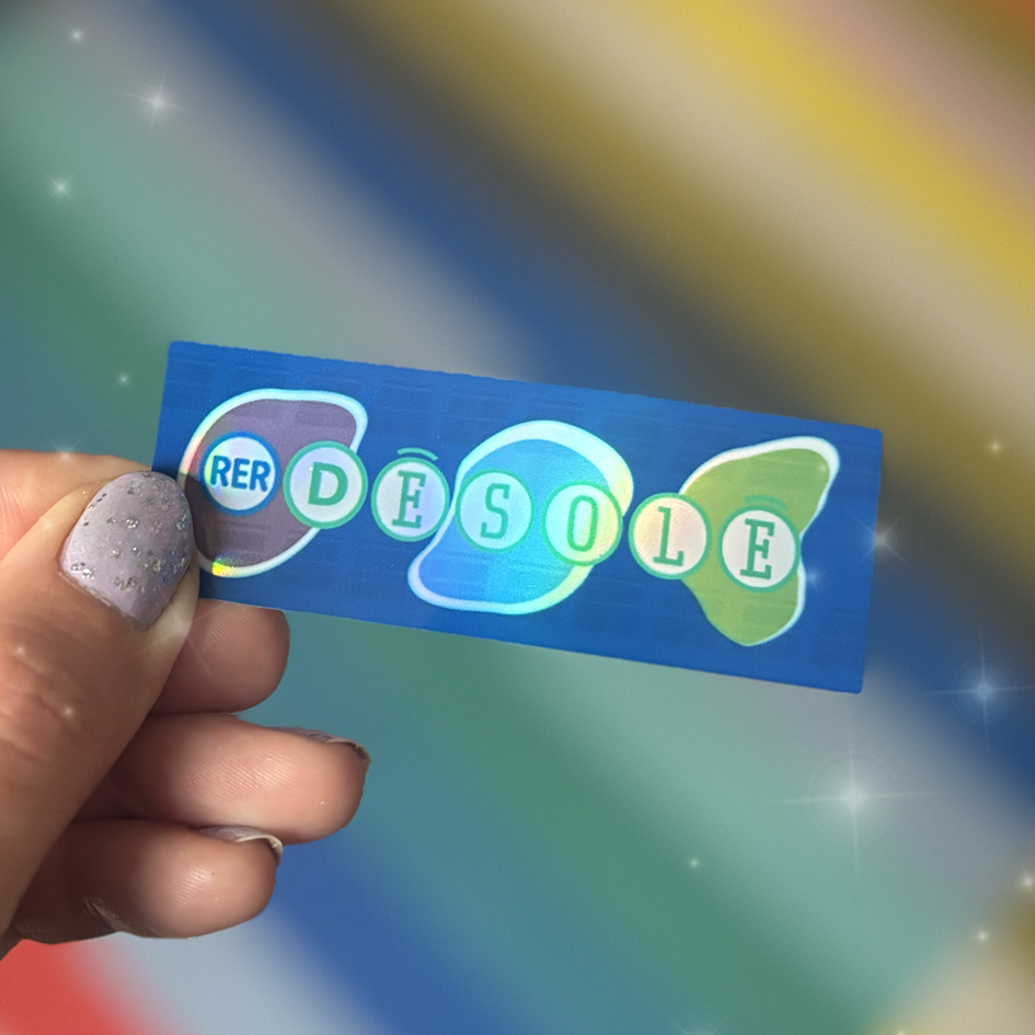 STICKERS - RER Désolé