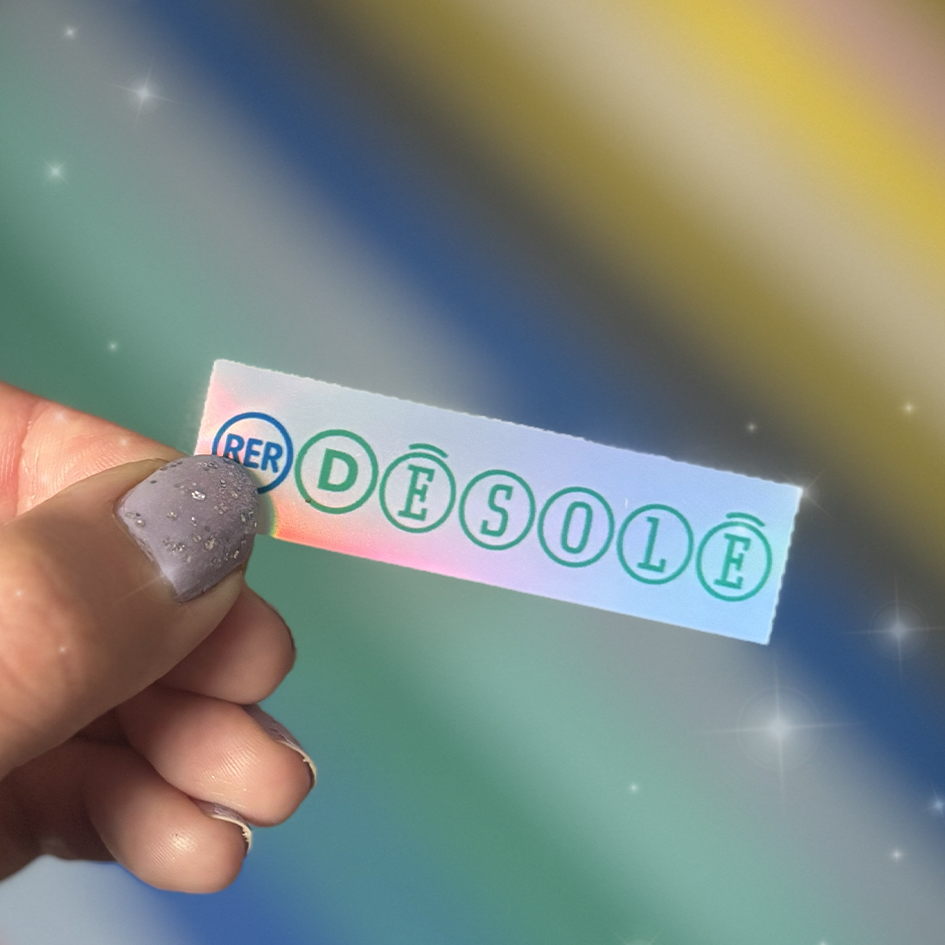 STICKERS - RER D