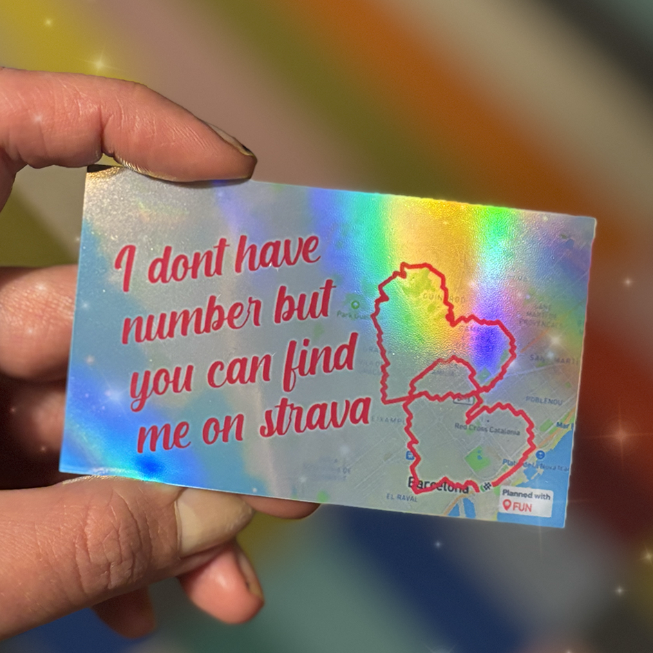 STICKERS - STRAVA IS THE NEW TINDER