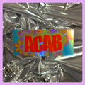 STICKERS - HOLOGRAPHIQUE - ACAB - ALL CAROTTE ARE BEAUTIFUL