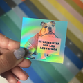 STICKERS - Chien qui se promène à Auteuil