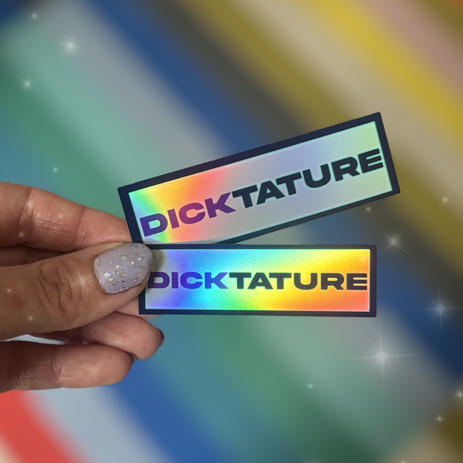 STICKERS - Feministe DICKTATURE