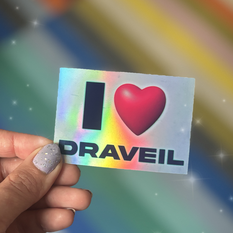 STICKERS -I LOVE DRAVEIL