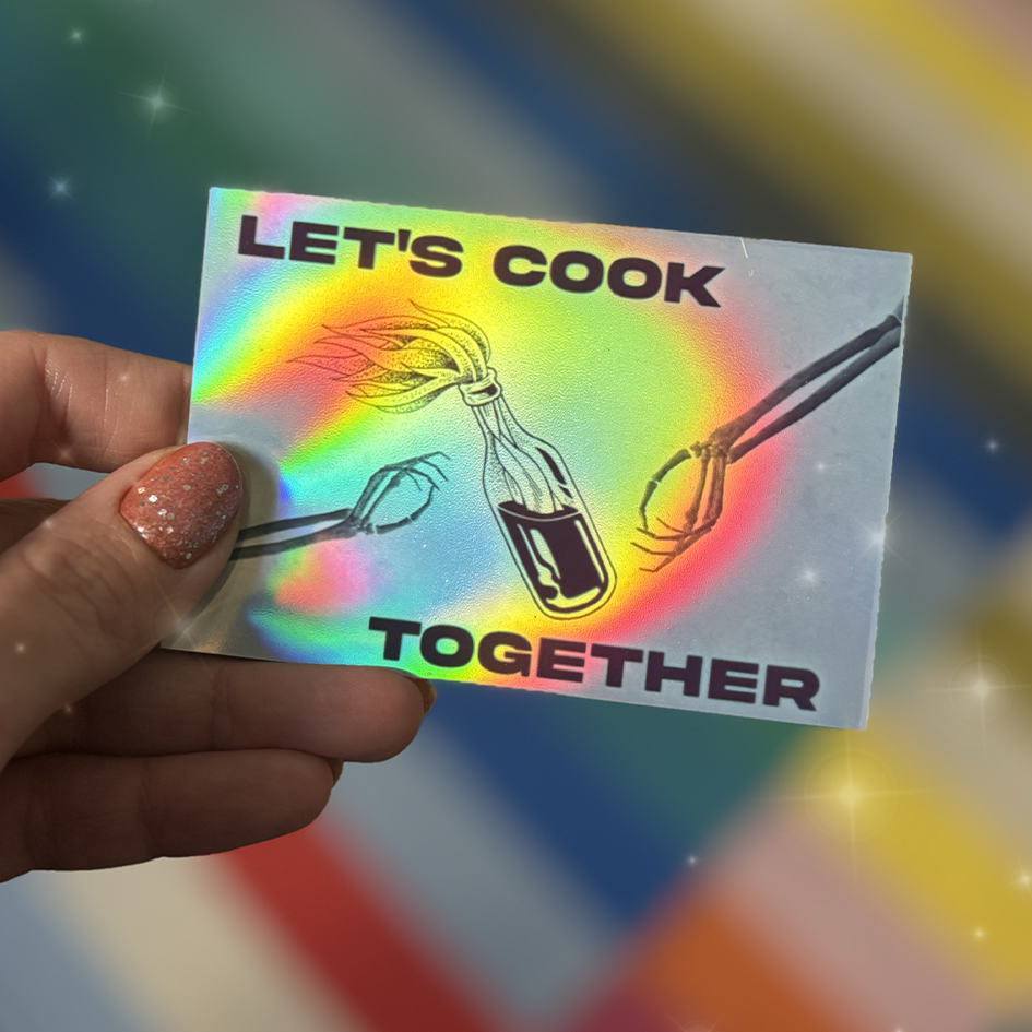 STICKERS - LET'S COOK TOGETHER