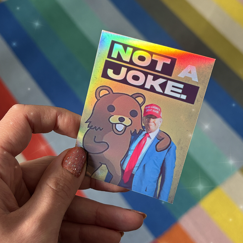 STICKERS - FINI LES USA POUR BIBICHE