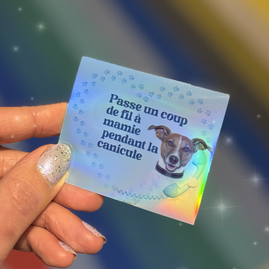 STICKERS - MAMIE EN 2003