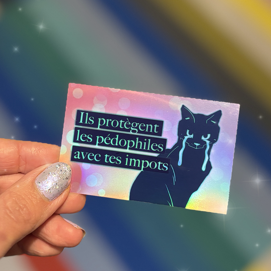 STICKERS - MERCI POUR LES IMPOTS
